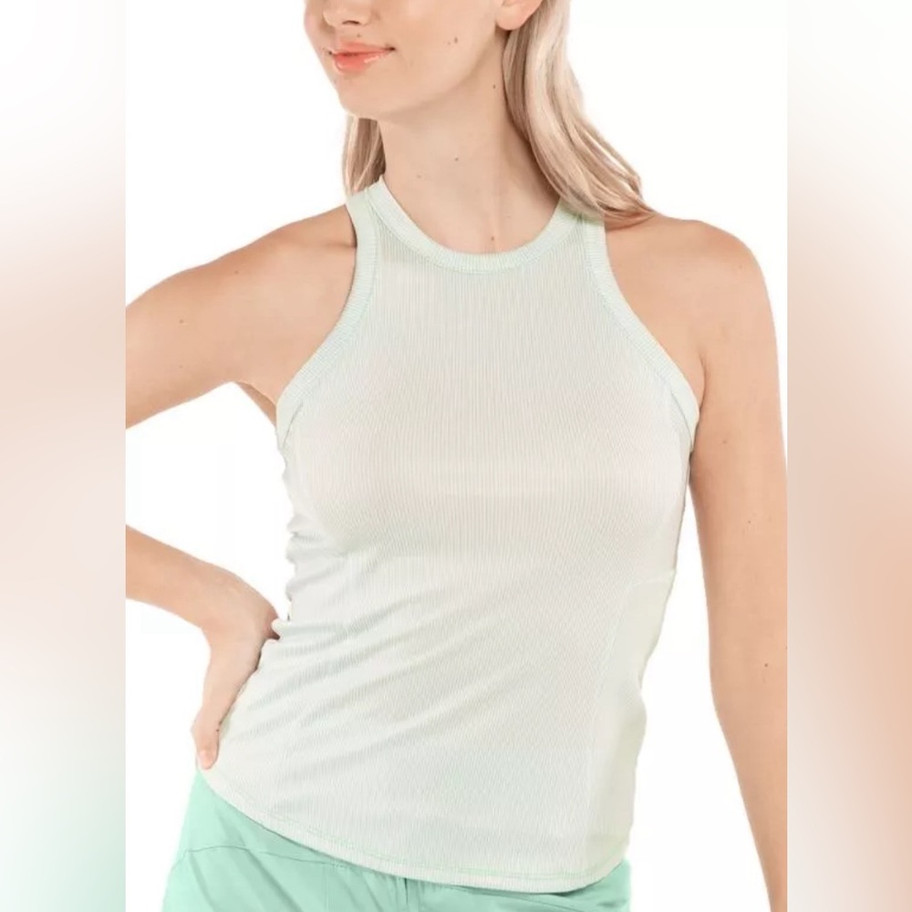 Lucky in love striped tank